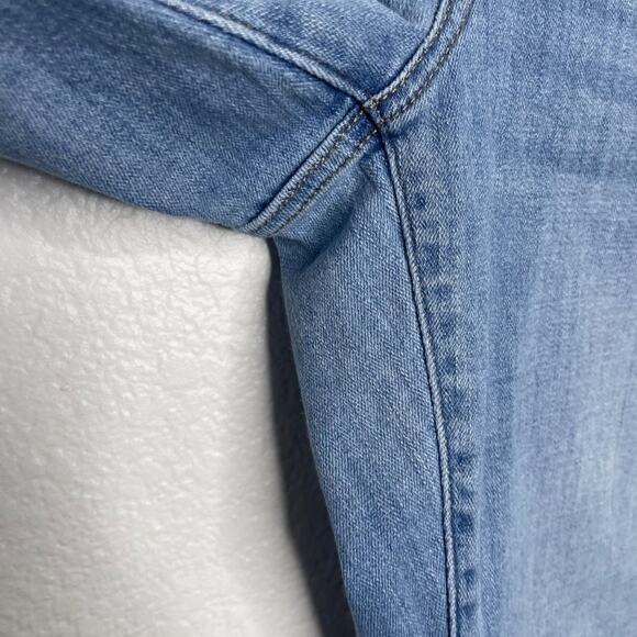 Universal Thread Womens Jeans Size 10R High Rise Slim Straight Denim Blue - Picture 12 of 14